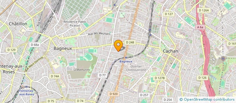 localisation de l'entreprise MADAME DOROTHEE LYTKA à BAGNEUX
