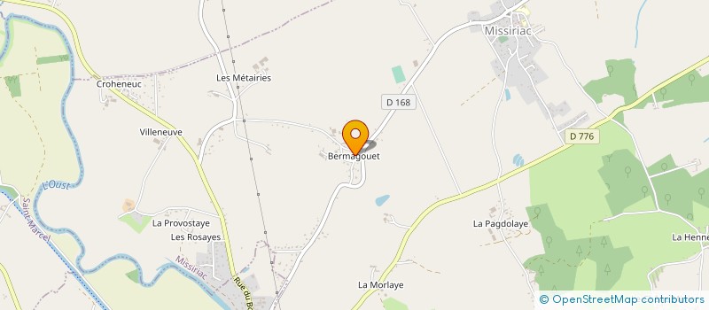 localisation de l'entreprise MADAME DOROTHEE MARCHAND à MISSIRIAC