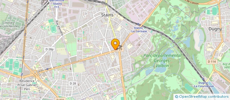 localisation de l'entreprise MADAME DOROTHEE MAYOUTE à STAINS