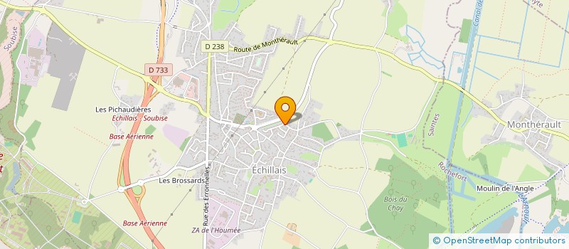 localisation de l'entreprise MADAME DOROTHEE MEDALLE  ECHILLAIS