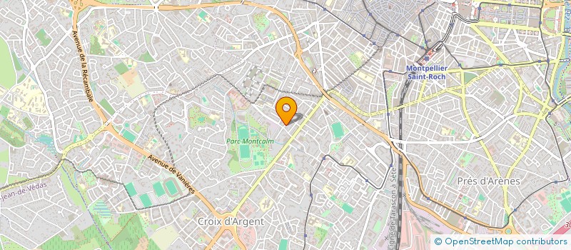 localisation de l'entreprise MADAME DOROTHEE MENARD à MONTPELLIER