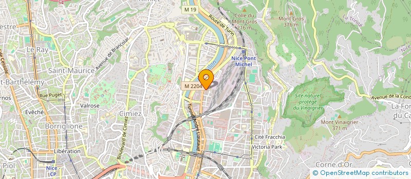 localisation de l'entreprise MADAME DOROTHEE MILON à NICE