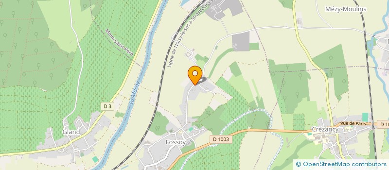 localisation de l'entreprise MADAME DOROTHEE MOUTON  FOSSOY