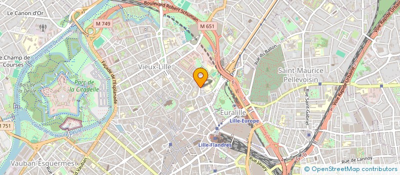 localisation de l'entreprise MADAME DOROTHEE NGOUNGOURE MFENJDU à LILLE