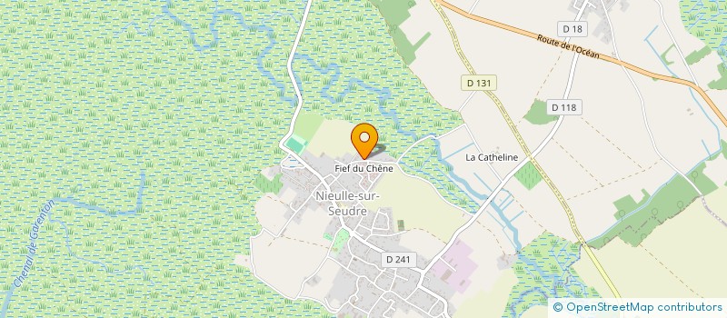 localisation de l'entreprise MADAME DOROTHEE NORMANDIN  NIEULLE-SUR-SEUDRE