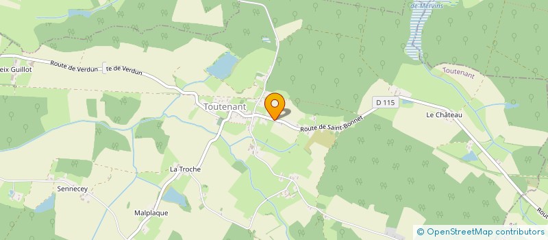 localisation de l'entreprise MADAME DOROTHEE OLIVERI  OUROUX-SUR-SAONE