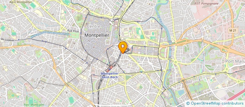 localisation de l'entreprise MADAME DOROTHEE PASSERIEUX à MONTPELLIER