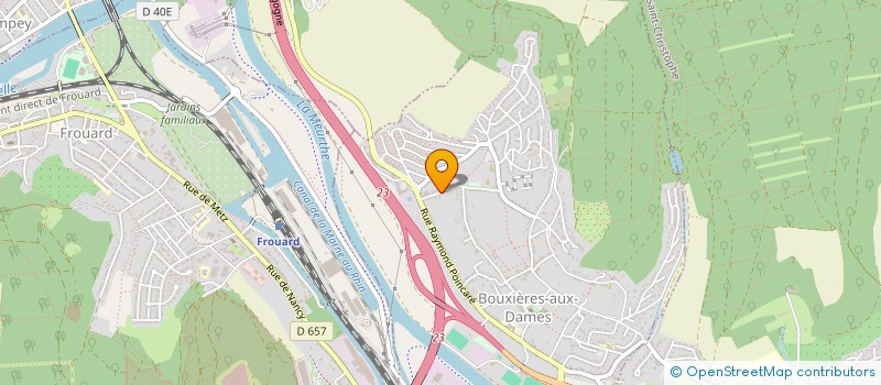 localisation de l'entreprise MADAME DOROTHEE PEPIN  BOUXIERES-AUX-DAMES