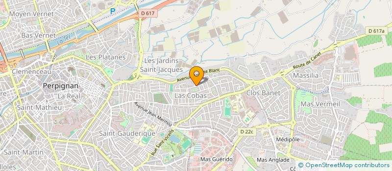 localisation de l'entreprise MADAME DOROTHEE PERDRIEL-VAISSIERE  PERPIGNAN