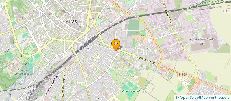 localisation de l'entreprise MADAME DOROTHEE PETAIN à ARRAS