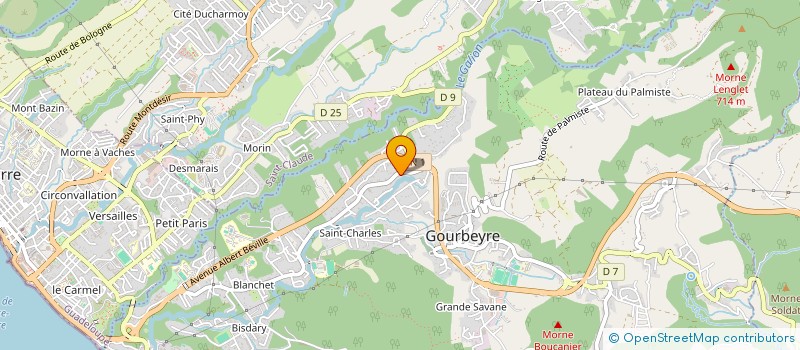 localisation de l'entreprise MADAME DOROTHEE PLAISANT  GOURBEYRE