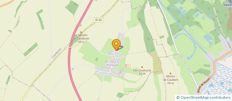 localisation de l'entreprise MADAME DOROTHEE POMART  BUIGNY-L'ABBE