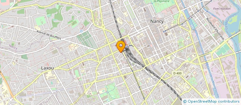 localisation de l'entreprise MADAME DOROTHEE PROST  NANCY