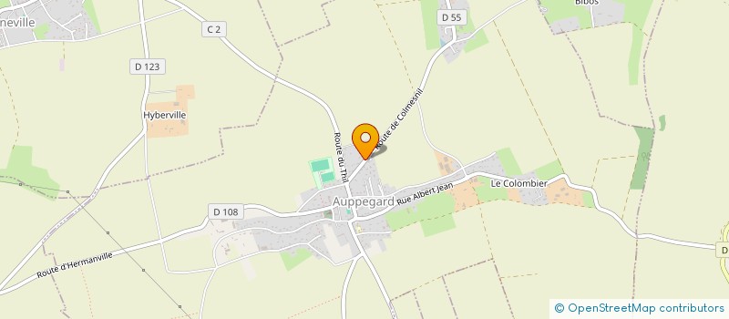 localisation de l'entreprise MADAME DOROTHEE RASSE  AUPPEGARD