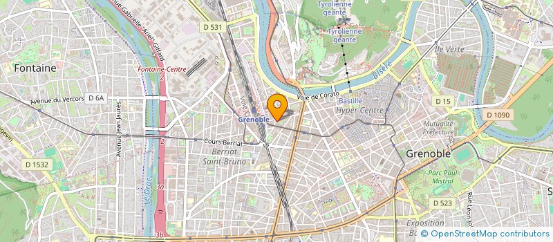 localisation de l'entreprise MADAME DOROTHEE RIEMAIN à GRENOBLE