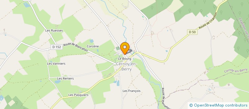 localisation de l'entreprise MADAME DOROTHEE ROBINET à CHATILLON-SUR-LOIRE