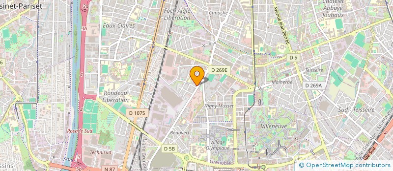 localisation de l'entreprise MADAME DOROTHEE ROSTAING à GRENOBLE