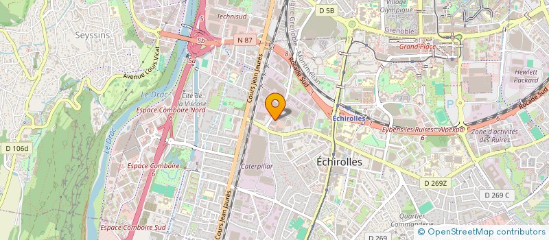 localisation de l'entreprise MADAME DOROTHEE RUIS à GRENOBLE