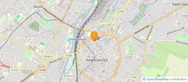 localisation de l'entreprise MADAME DOROTHEE SAXE à VALENCIENNES