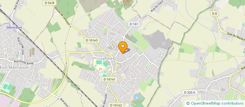 localisation de l'entreprise MADAME DOROTHEE SCHOLLART  LEFOREST