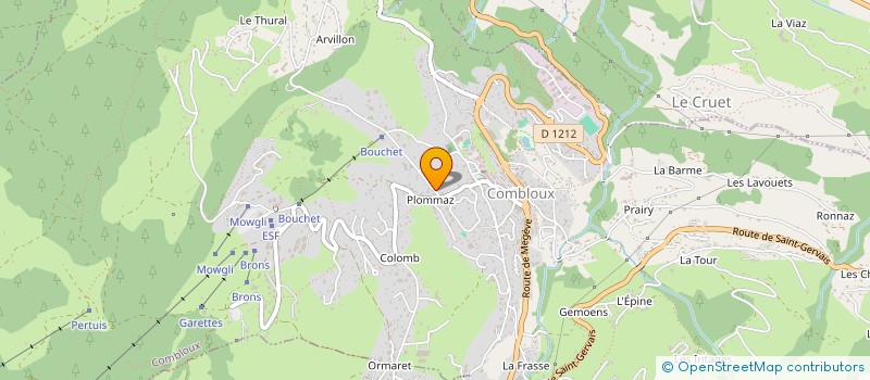 localisation de l'entreprise MADAME DOROTHEE SEIGNEUR  COMBLOUX