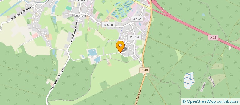 localisation de l'entreprise MADAME DOROTHEE SEMET  HASNON