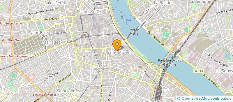 localisation de l'entreprise MADAME DOROTHEE SIBILLE  BORDEAUX