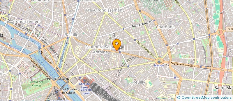 localisation de l'entreprise MADAME DOROTHEE SICAUD  PARIS 11