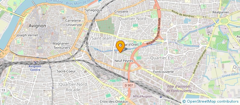 localisation de l'entreprise MADAME DOROTHEE SIMIAN  AVIGNON