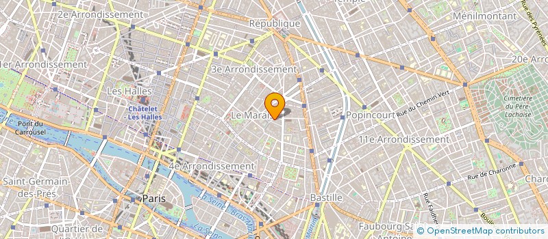 localisation de l'entreprise MADAME DOROTHEE SPORTICH à PARIS