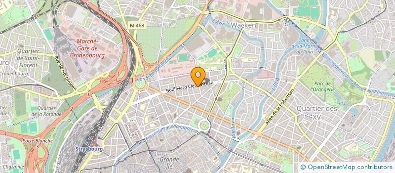 localisation de l'entreprise MADAME DOROTHEE STARCK à STRASBOURG