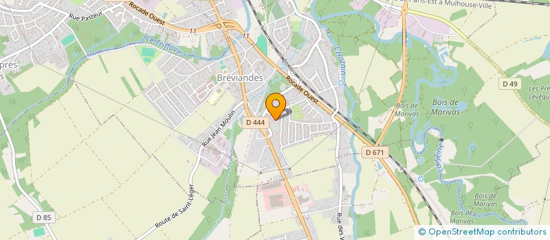 localisation de l'entreprise MADAME DOROTHEE TOMASELLO  BREVIANDES