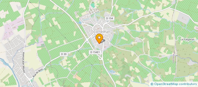 localisation de l'entreprise MADAME DOROTHEE VALENTIN  CORNEILHAN