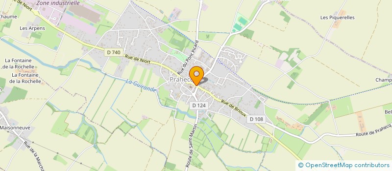 localisation de l'entreprise MADAME DOROTHEE VALERE  PRAHECQ