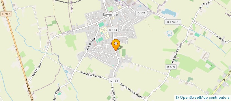 localisation de l'entreprise MADAME DOROTHEE VAN BELLE  LAVENTIE