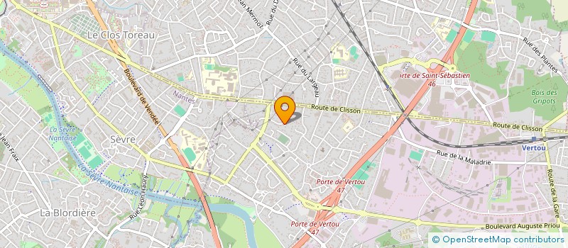 localisation de l'entreprise MADAME DOROTHEE VAPPEREAU à VERTOU
