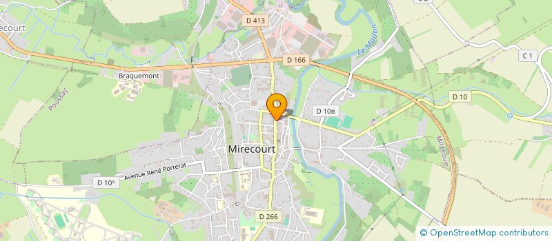 localisation de l'entreprise MADAME DOROTHEE VASSEUR  MIRECOURT