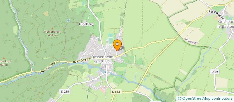 localisation de l'entreprise MADAME DOROTHEE VERCELLI  BOUXWILLER