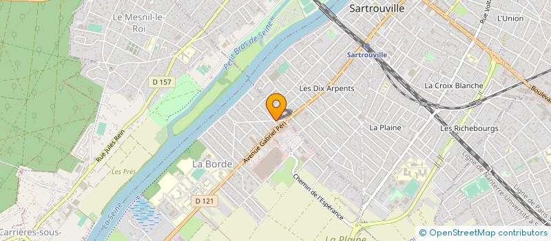 localisation de l'entreprise MADAME DOROTHEE VIANT-BENARD  MONTESSON