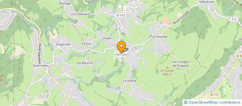 localisation de l'entreprise MADAME DOROTHEE VOINSON  HERBEYS