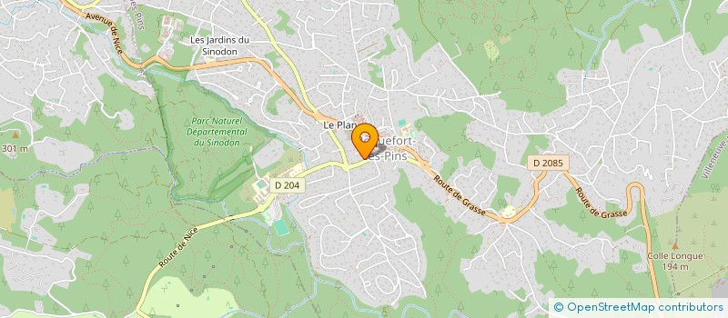 localisation de l'entreprise MADAME DOROTHY CUNNINGHAM  ROQUEFORT-LES-PINS