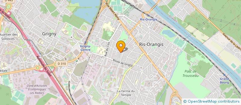 localisation de l'entreprise MADAME DOROTHY SAINTEN  RIS-ORANGIS