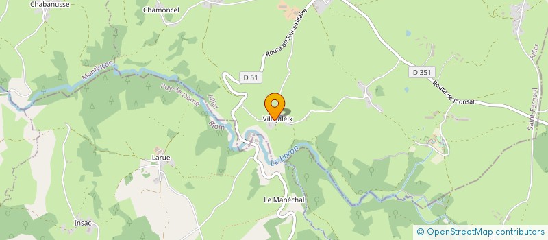 localisation de l'entreprise MADAME DOROTHY THOMPSON  SAINT-FARGEOL