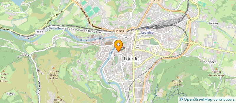 localisation de l'entreprise MADAME DORSA FOULADLOU à LOURDES