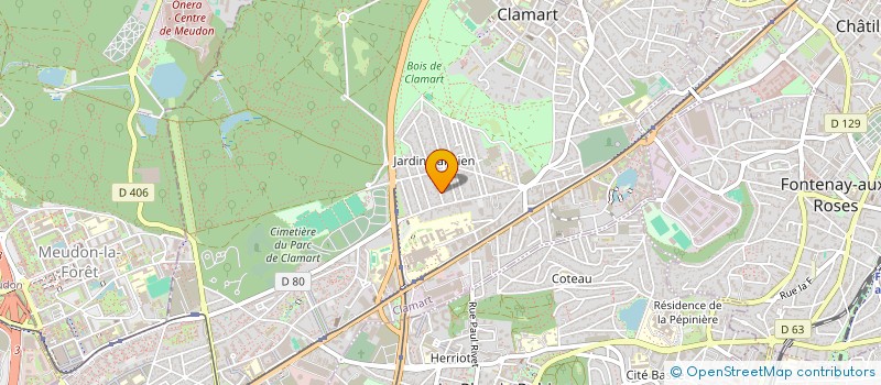 localisation de l'entreprise MADAME DORSAF YAZIDI à CLAMART