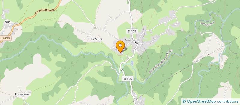 localisation de l'entreprise MADAME DORYA REYNAUD  PERIGNEUX