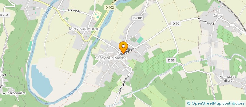 localisation de l'entreprise MADAME DORYS ESCULIER à SAACY-SUR-MARNE