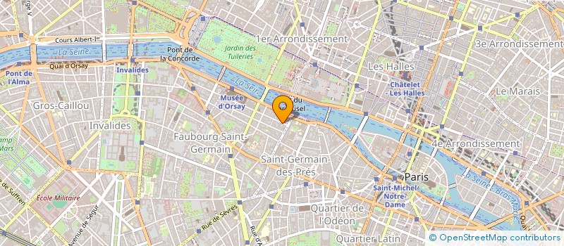 localisation de l'entreprise MADAME DORYS SASSO  PARIS