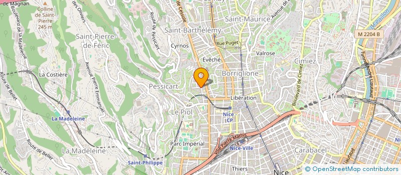 localisation de l'entreprise MADAME DOUA MOUJAHED  NICE