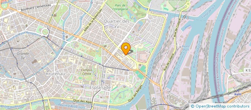 localisation de l'entreprise MADAME DOUAA BENOUNI à STRASBOURG